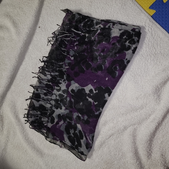 Scarf women Long scarf / head tie - Picture 5 of 6